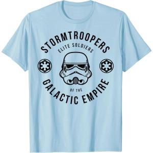 imageStar Wars Stormtroopers Empire Elite Collegiate TShirt TShirtBaby Blue