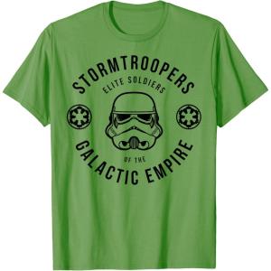 imageStar Wars Stormtroopers Empire Elite Collegiate TShirt TShirtGrass Green