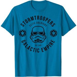 imageStar Wars Stormtroopers Empire Elite Collegiate TShirt TShirtSapphire Blue