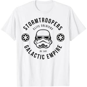 imageStar Wars Stormtroopers Empire Elite Collegiate TShirt TShirtWhite