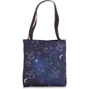 imageStar Wars The Mandalorian Grogu Galaxy Midnight Blue Tote Bag