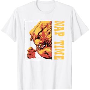 imageStar Wars The Mandalorian Grogu ampamp Rancor Nap Time TShirtWhite