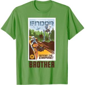 imageStar Wars Welcome to Endor Matching Family BROTHER TShirt TShirtGrass Green