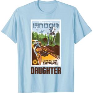 imageStar Wars Welcome to Endor Matching Family DAUGHTER TShirt TShirtBaby Blue