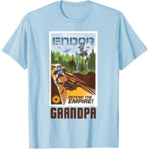imageStar Wars Welcome to Endor Matching Family GRANDPA TShirt TShirtBaby Blue