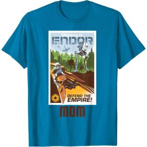 imageStar Wars Welcome to Endor Matching Family MOM TShirt TShirtSapphire Blue