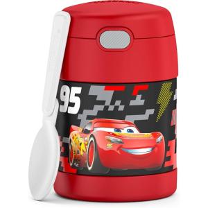 imageThermostat Kids Vacuum Insulated Food Jar with Spoon Mandalorian 10 Ounce Stainless SteelCars