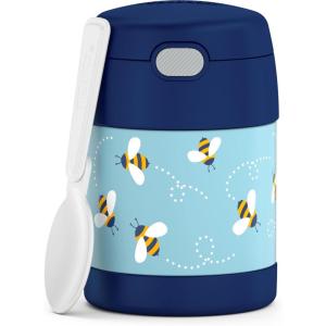 imageThermostat Kids Vacuum Insulated Food Jar with Spoon Mandalorian 10 Ounce Stainless SteelHoney Bees