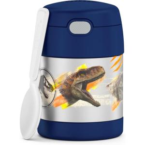 imageThermostat Kids Vacuum Insulated Food Jar with Spoon Mandalorian 10 Ounce Stainless SteelJurassic World