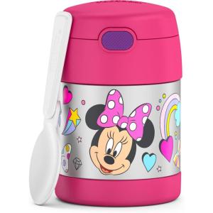 imageThermostat Kids Vacuum Insulated Food Jar with Spoon Mandalorian 10 Ounce Stainless SteelPreschool Minnie