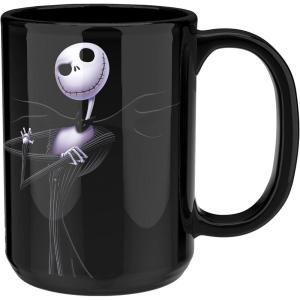 imageZak Designs Star Wars The Mandalorian The Child Sculpted Ceramic Coffee Mug Collectible Keepsake with Unique 3D Character 16 OZ Baby Yoda in CradleJack Skellington The Nightmare Before Christmas