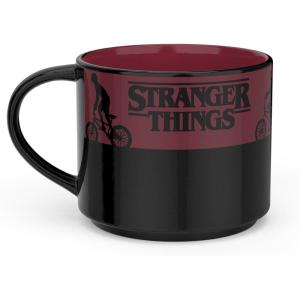 imageZak Designs Star Wars The Mandalorian The Child Sculpted Ceramic Coffee Mug Collectible Keepsake with Unique 3D Character 16 OZ Baby Yoda in CradleStranger Things
