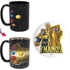 imageZak Designs Star Wars The Mandalorian The Child Sculpted Ceramic Coffee Mug Collectible Keepsake with Unique 3D Character 16 OZ Baby Yoda in CradleThanos Infinity Gauntlet