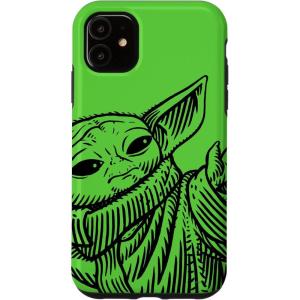 imageiPhone 16 Star Wars The Mandalorian Grogu Using the Force Green CaseiPhone 11