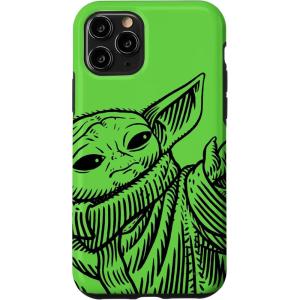 imageiPhone 16 Star Wars The Mandalorian Grogu Using the Force Green CaseiPhone 11 Pro