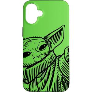imageiPhone 16 Star Wars The Mandalorian Grogu Using the Force Green CaseiPhone 16 Plus