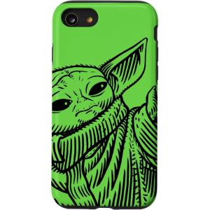 imageiPhone 16 Star Wars The Mandalorian Grogu Using the Force Green CaseiPhone SE 2020  7  8