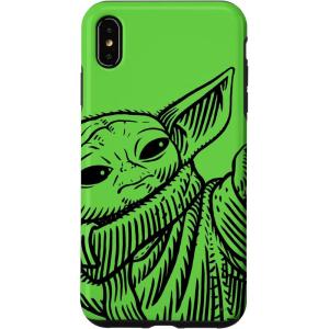 imageiPhone 16 Star Wars The Mandalorian Grogu Using the Force Green CaseiPhone XS Max