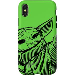 imageiPhone 16 Star Wars The Mandalorian Grogu Using the Force Green CaseiPhone XXS