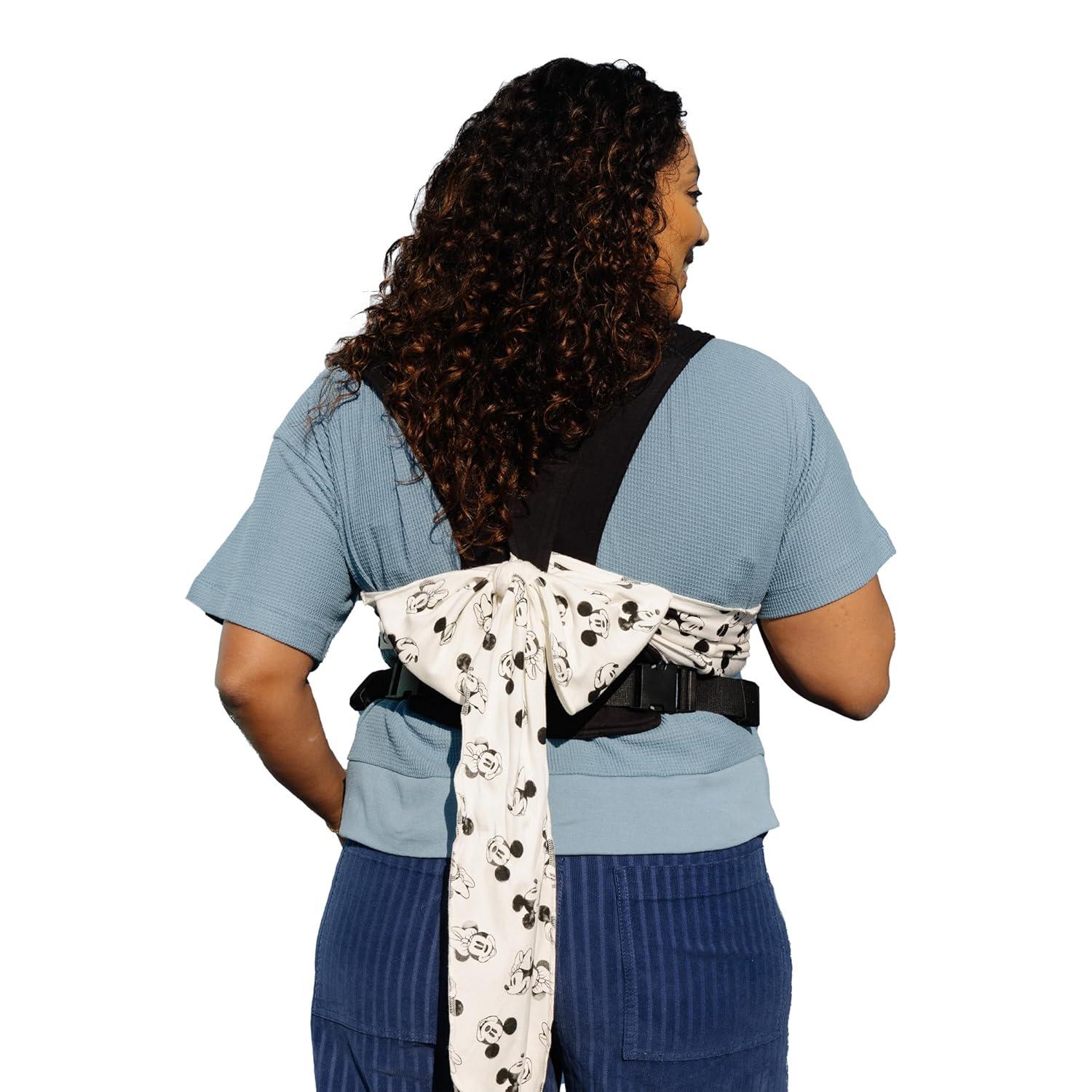 imageMoby Baby Wrap Carrier EasyWrap for Newborns to Toddlers 833lbs Infant Sling Carrier Lightweight ampamp Hands Free Design Adjustable for All Body Types Disney Star Wars Grogus GalaxyDisneys Mickey Mouse  Minnie Mouse