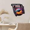 imageDisney Star Wars Millennium Falcon Metal Wall Decor  Bold Star Wars Wall Art for Home Theater Office or Man CaveBlackGold