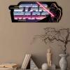 imageDisney Star Wars Millennium Falcon Metal Wall Decor  Bold Star Wars Wall Art for Home Theater Office or Man CaveBlackPink