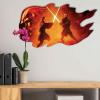 imageDisney Star Wars Millennium Falcon Metal Wall Decor  Bold Star Wars Wall Art for Home Theater Office or Man CaveGold