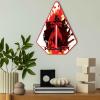 imageDisney Star Wars Millennium Falcon Metal Wall Decor  Bold Star Wars Wall Art for Home Theater Office or Man CaveRed