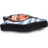 imageJay Franco Star Wars The Bad Batch Echo Shaped Decorative Pillow  Kids Super Soft Throw Plush Pillow  Measures 16 inches Official Star Wars ProductMulti  Ahsoka