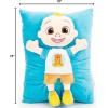 imageJay Franco Star Wars The Mandalorian Baby Yoda Grogu 3D Snuggle Pillow  Super Soft  Measures 15 Inches Official Star Wars ProductBlue  Jj