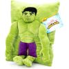 imageJay Franco Star Wars The Mandalorian Baby Yoda Grogu 3D Snuggle Pillow  Super Soft  Measures 15 Inches Official Star Wars ProductGreen  the Hulk