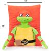 imageJay Franco Star Wars The Mandalorian Baby Yoda Grogu 3D Snuggle Pillow  Super Soft  Measures 15 Inches Official Star Wars ProductRed  Raphael
