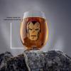 imageJoyJolt Star Wars Cosmic Color Stemless Drinking Glasses 19oz Glass Cups ft Darth Vader Stormtrooper Boba Fett R2D2  Star Wars Kitchen Glasses Set of 4 Gifts for Men Women ampamp AdultsMarvel Heroes