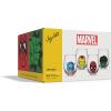 imageJoyJolt Star Wars Cosmic Color Stemless Drinking Glasses 19oz Glass Cups ft Darth Vader Stormtrooper Boba Fett R2D2  Star Wars Kitchen Glasses Set of 4 Gifts for Men Women ampamp AdultsMarvel Heroes