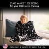 imageMilk Snob Star Wars Little Rebel Infant BoyGirl Swaddle Blanket Soft Receiving Security and Play Toddler Infant NewbornBedding Baby Shower Baby Registry Gender Neutral Gift 34  34 inchesLittle Rebel