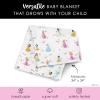 imageMilk Snob Star Wars Little Rebel Infant BoyGirl Swaddle Blanket Soft Receiving Security and Play Toddler Infant NewbornBedding Baby Shower Baby Registry Gender Neutral Gift 34  34 inchesDisney Princess