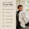 imageMilk Snob Star Wars Little Rebel Infant BoyGirl Swaddle Blanket Soft Receiving Security and Play Toddler Infant NewbornBedding Baby Shower Baby Registry Gender Neutral Gift 34  34 inchesPrecious Padawans