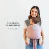 imageMoby Baby Wrap Carrier EasyWrap for Newborns to Toddlers 833lbs Infant Sling Carrier Lightweight ampamp Hands Free Design Adjustable for All Body Types Disney Star Wars Grogus GalaxyCharcoal  Dusty Rose