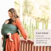 imageMoby Baby Wrap Carrier EasyWrap for Newborns to Toddlers 833lbs Infant Sling Carrier Lightweight ampamp Hands Free Design Adjustable for All Body Types Disney Star Wars Grogus GalaxyOliveOnyx