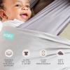 imageMoby Baby Wrap Carrier EasyWrap for Newborns to Toddlers 833lbs Infant Sling Carrier Lightweight ampamp Hands Free Design Adjustable for All Body Types Disney Star Wars Grogus GalaxySmoked Pearl