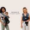 imageMoby Baby Wrap Carrier EasyWrap for Newborns to Toddlers 833lbs Infant Sling Carrier Lightweight ampamp Hands Free Design Adjustable for All Body Types Disney Star Wars Grogus GalaxyCharcoal