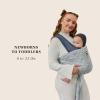 imageMoby Baby Wrap Carrier EasyWrap for Newborns to Toddlers 833lbs Infant Sling Carrier Lightweight ampamp Hands Free Design Adjustable for All Body Types Disney Star Wars Grogus GalaxyGrogus Galaxy