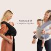 imageMoby Baby Wrap Carrier EasyWrap for Newborns to Toddlers 833lbs Infant Sling Carrier Lightweight ampamp Hands Free Design Adjustable for All Body Types Disney Star Wars Grogus GalaxyBlack Eyelet