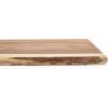 imagePICNIC TIME Star Wars R2D2 Artisan 24quot Acacia Charcuterie Board with Raw Wood Edge Cheese Board Serving Platter Acacia WoodGrogu  Acacia Wood
