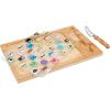 imagePICNIC TIME Star Wars R2D2 Icon Glass Top Cutting Board ampamp Knife Set Cheese Boards Charcuterie Boards Serving Platter Parawood ampamp BambooPixar Collection  Parawood  Bamboo