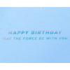 imagePapyrus Star Wars Birthday Card R2D2May the Force Be With You