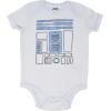 imageSTAR WARS The Mandalorian The Child Darth Vader R2D2 Baby Cosplay Bodysuit and Hat Set Newborn to InfantR2d2