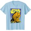 imageStar Wars Admiral Ackbar Its a Trap Retro TShirt TShirtBaby Blue