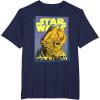 imageStar Wars Admiral Ackbar Its a Trap Retro TShirt TShirtNavy Blue