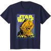 imageStar Wars Admiral Ackbar Its a Trap Retro TShirt TShirtNavy Blue